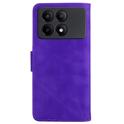 For Xiaomi Poco X6 Pro 5G / Redmi K70E 5G Anti-Scratch Phone Case Butterfly Printing Leather Flip Cover