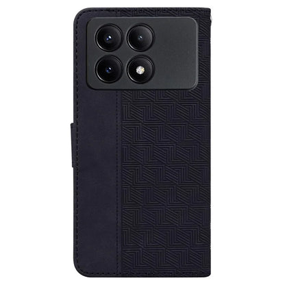 For Xiaomi Poco X6 Pro 5G / Redmi K70E 5G Anti-Drop PU Leather Cell Phone Case Wallet Stand Cover