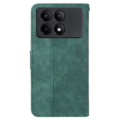 For Xiaomi Poco X6 Pro 5G / Redmi K70E 5G Anti-Drop PU Leather Cell Phone Case Wallet Stand Cover
