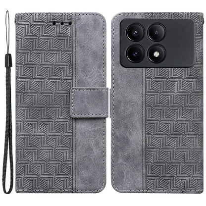 For Xiaomi Poco X6 Pro 5G / Redmi K70E 5G Anti-Drop PU Leather Cell Phone Case Wallet Stand Cover