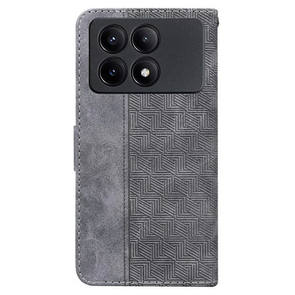 For Xiaomi Poco X6 Pro 5G / Redmi K70E 5G Anti-Drop PU Leather Cell Phone Case Wallet Stand Cover