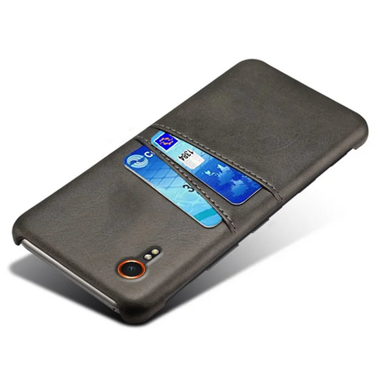 For Samsung Galaxy Xcover 7 Case Hard PC Scratch-proof Phone Cover with Dual Card Holder