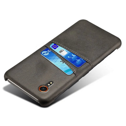 For Samsung Galaxy Xcover 7 Case Hard PC Scratch-proof Phone Cover with Dual Card Holder