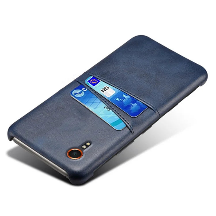 For Samsung Galaxy Xcover 7 Case Hard PC Scratch-proof Phone Cover with Dual Card Holder
