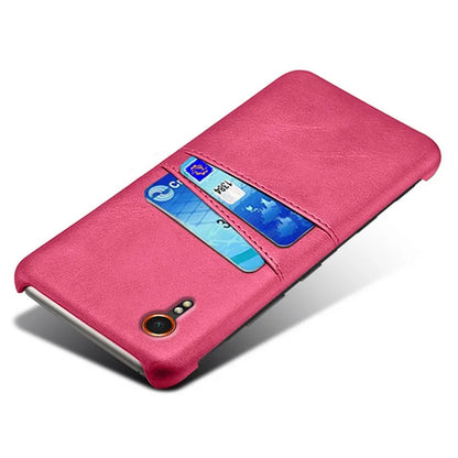 For Samsung Galaxy Xcover 7 Case Hard PC Scratch-proof Phone Cover with Dual Card Holder