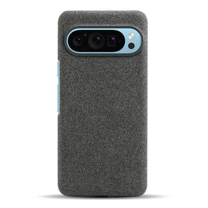 For Google Pixel 9 Case PC+Cloth Drop-resistant Phone Protective Cover