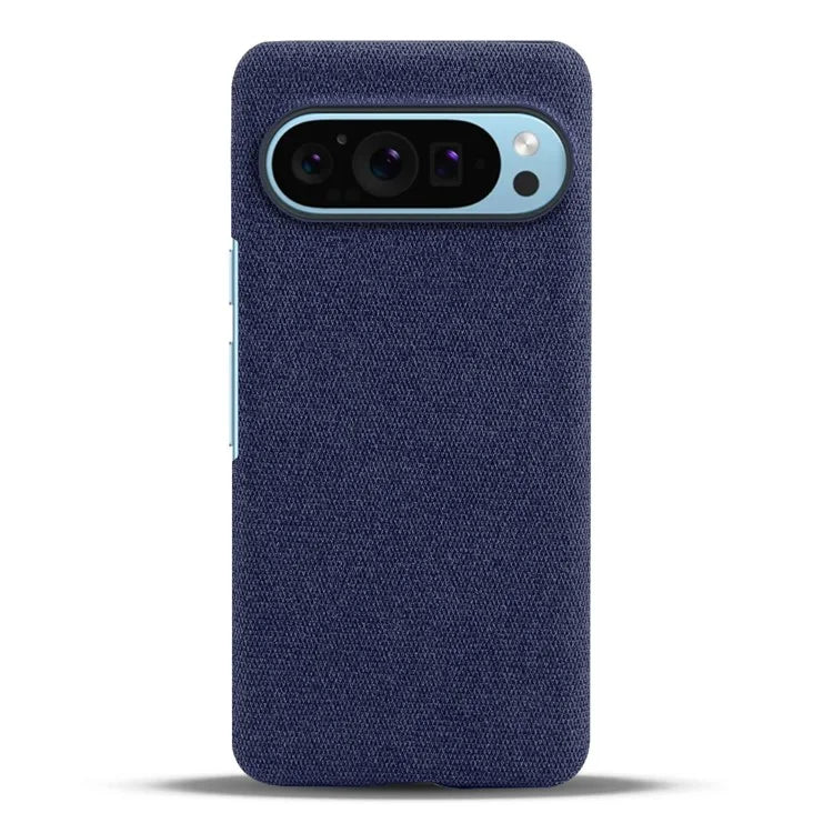 For Google Pixel 9 Case PC+Cloth Drop-resistant Phone Protective Cover