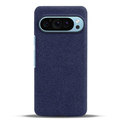 For Google Pixel 9 Case PC+Cloth Drop-resistant Phone Protective Cover