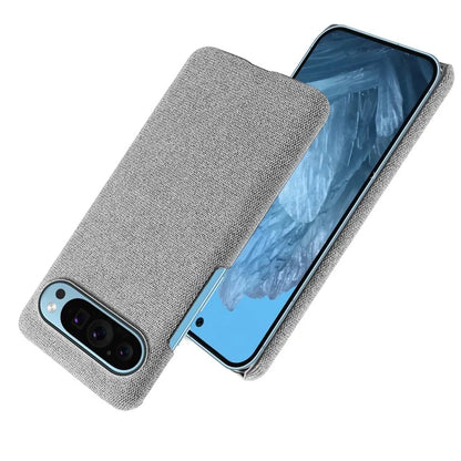 For Google Pixel 9 Case PC+Cloth Drop-resistant Phone Protective Cover