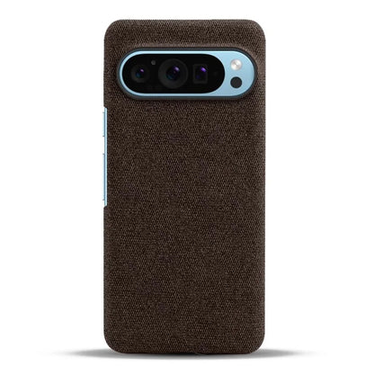 For Google Pixel 9 Case PC+Cloth Drop-resistant Phone Protective Cover