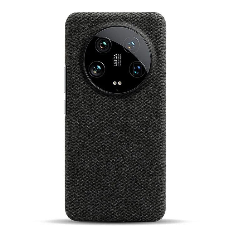 For Xiaomi 14 Ultra Shockproof Case PC+Cloth Slim Mobile Phone Cover