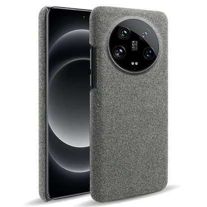 For Xiaomi 14 Ultra Shockproof Case PC+Cloth Slim Mobile Phone Cover