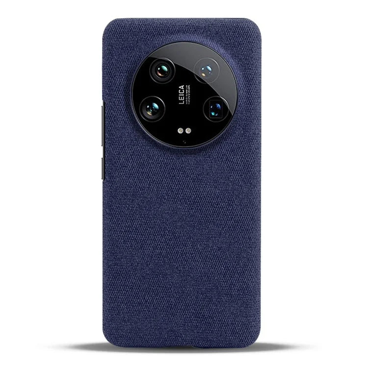 For Xiaomi 14 Ultra Shockproof Case PC+Cloth Slim Mobile Phone Cover