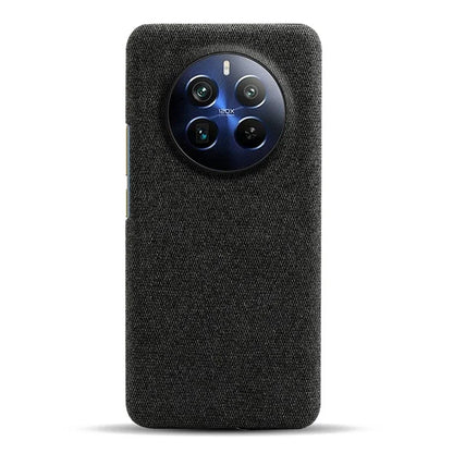 For Realme 12 Pro 5G / 12 Pro+ 5G Case Scratch-resistant PC+Cloth Smart Phone Back Protector