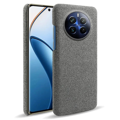For Realme 12 Pro 5G / 12 Pro+ 5G Case Scratch-resistant PC+Cloth Smart Phone Back Protector