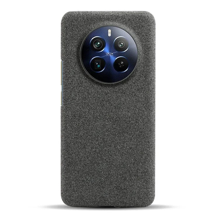 For Realme 12 Pro 5G / 12 Pro+ 5G Case Scratch-resistant PC+Cloth Smart Phone Back Protector