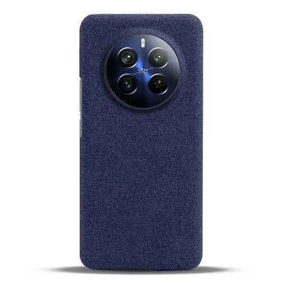 For Realme 12 Pro 5G / 12 Pro+ 5G Case Scratch-resistant PC+Cloth Smart Phone Back Protector