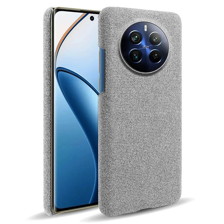 For Realme 12 Pro 5G / 12 Pro+ 5G Case Scratch-resistant PC+Cloth Smart Phone Back Protector
