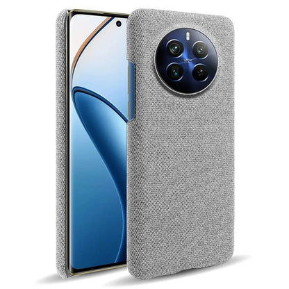 For Realme 12 Pro 5G / 12 Pro+ 5G Case Scratch-resistant PC+Cloth Smart Phone Back Protector