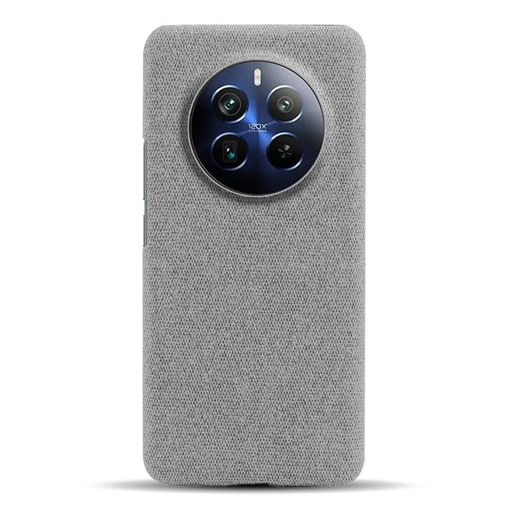 For Realme 12 Pro 5G / 12 Pro+ 5G Case Scratch-resistant PC+Cloth Smart Phone Back Protector