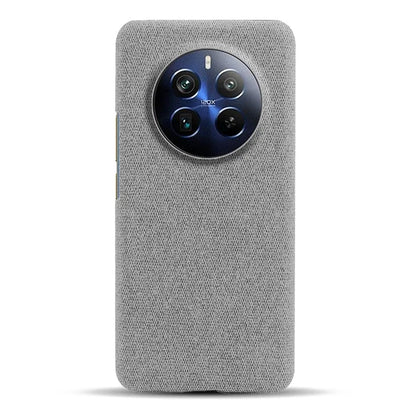 For Realme 12 Pro 5G / 12 Pro+ 5G Case Scratch-resistant PC+Cloth Smart Phone Back Protector