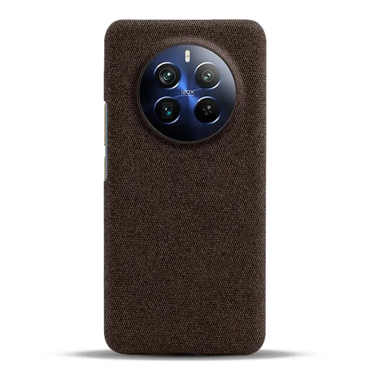 For Realme 12 Pro 5G / 12 Pro+ 5G Case Scratch-resistant PC+Cloth Smart Phone Back Protector