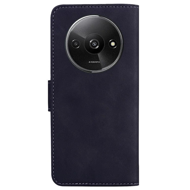 For Xiaomi Redmi A3 Phone Case Anti-drop Leather Flip Cover Butterfly Design
