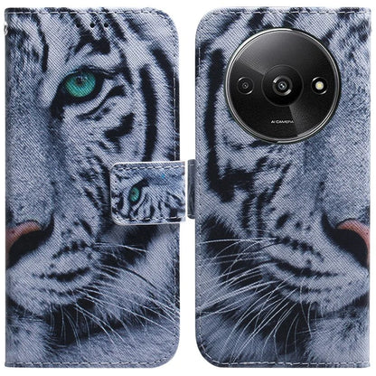 For Xiaomi Redmi A3 Magnetic Case Shock-Absorbent Pattern Printing Phone Stand Cover