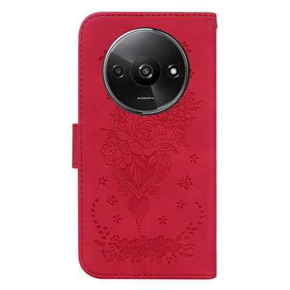 For Xiaomi Redmi A3 Cell Phone Cases Leather+TPU Flower Pattern Wallet Style Cover