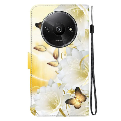 For Xiaomi Redmi A3 Magnetic Case Wallet Design Pattern Printing Phone Cover