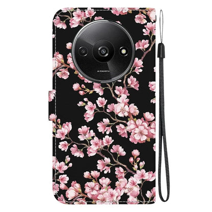 For Xiaomi Redmi A3 Magnetic Case Wallet Design Pattern Printing Phone Cover