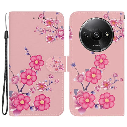 For Xiaomi Redmi A3 Magnetic Case Wallet Design Pattern Printing Phone Cover