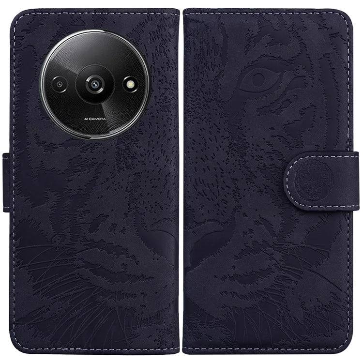 For Xiaomi Redmi A3 Cell Phone Cover Protective Case Tiger Imprinted Pattern Phone Shell