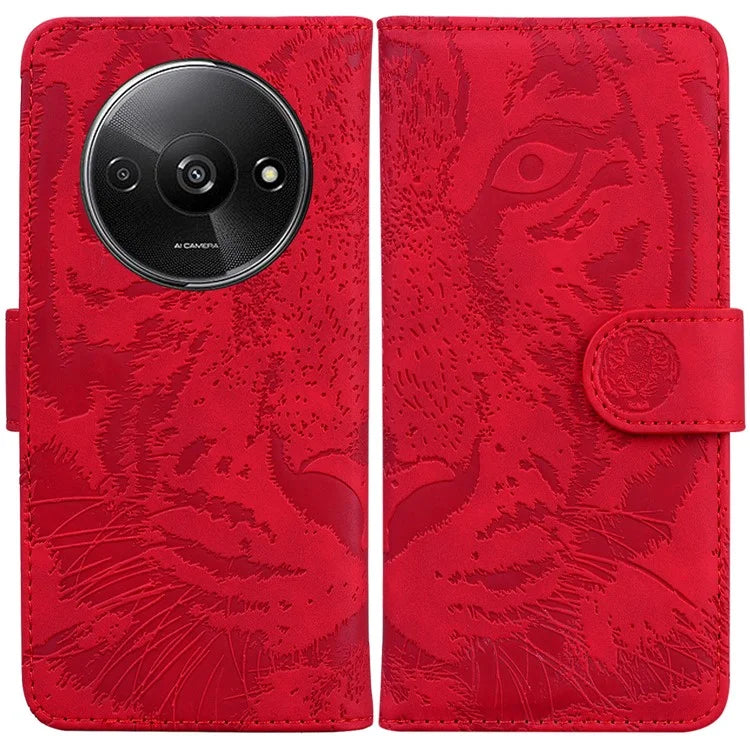 For Xiaomi Redmi A3 Cell Phone Cover Protective Case Tiger Imprinted Pattern Phone Shell
