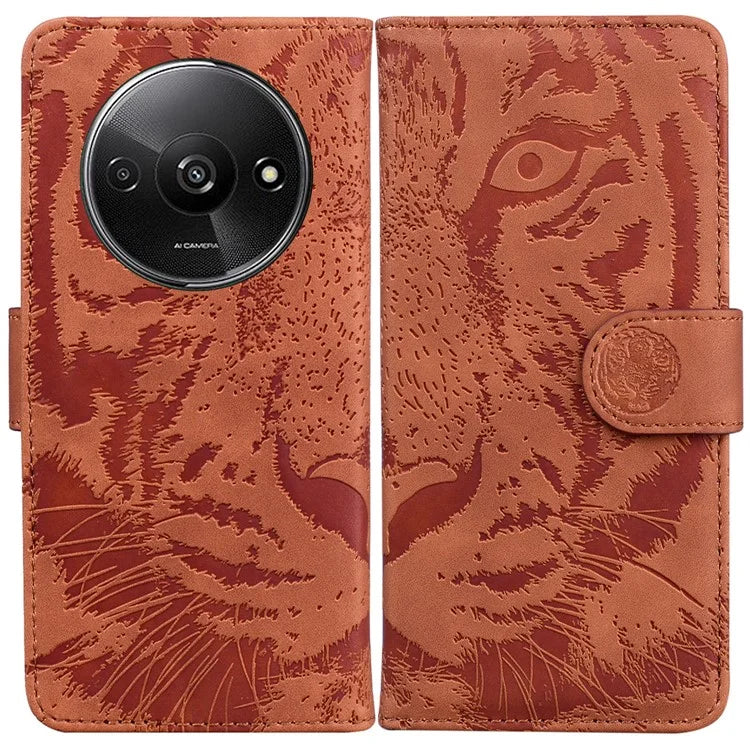 For Xiaomi Redmi A3 Cell Phone Cover Protective Case Tiger Imprinted Pattern Phone Shell