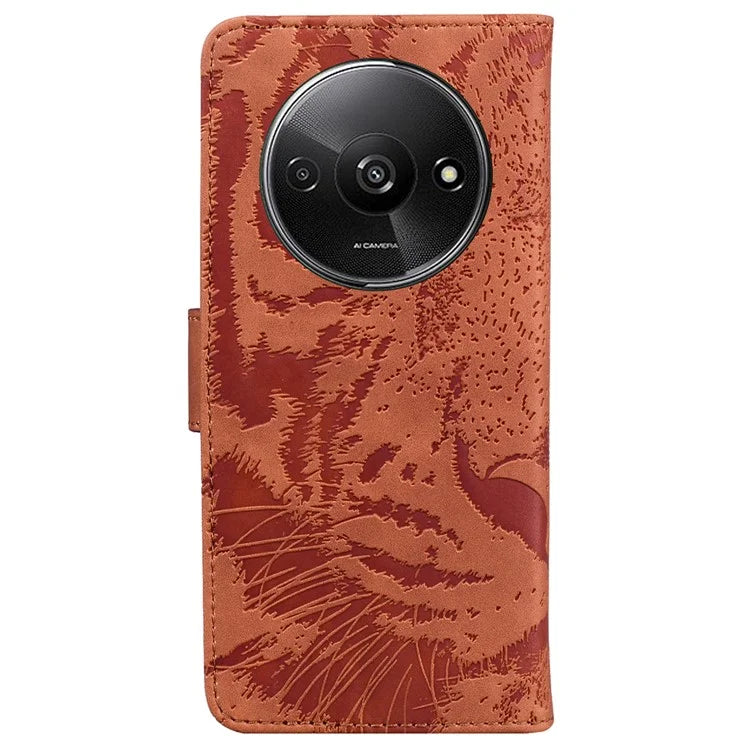 For Xiaomi Redmi A3 Cell Phone Cover Protective Case Tiger Imprinted Pattern Phone Shell