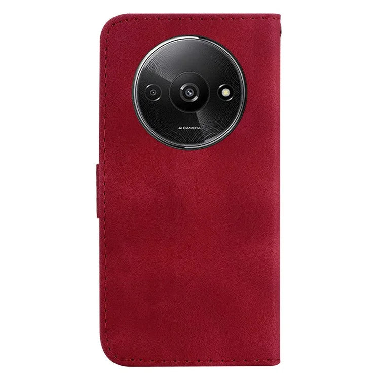 For Xiaomi Redmi A3 Cell Phone Cases 7-Shape Imprinted Wallet Cover