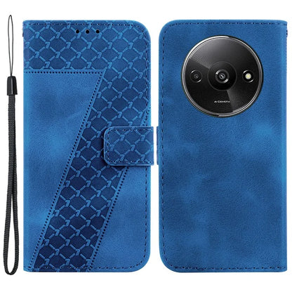 For Xiaomi Redmi A3 Cell Phone Cases 7-Shape Imprinted Wallet Cover