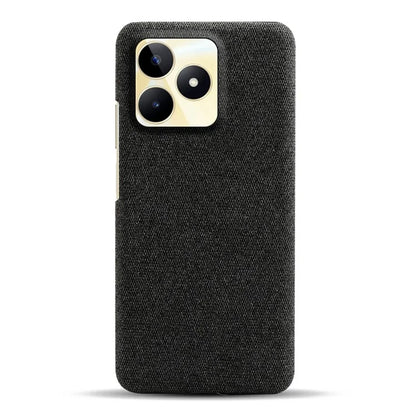 For Realme Narzo N53 4G Cell Phone Cases Shock-absorbing PC+Cloth Back Cover