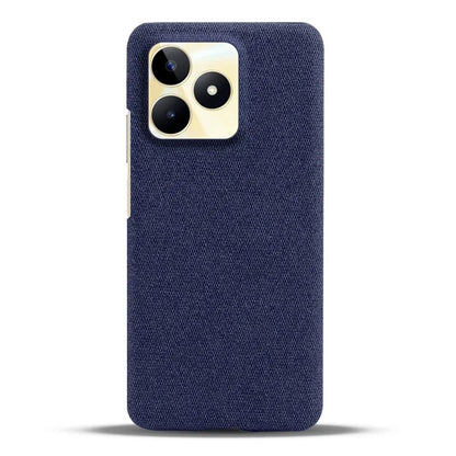 For Realme Narzo N53 4G Cell Phone Cases Shock-absorbing PC+Cloth Back Cover