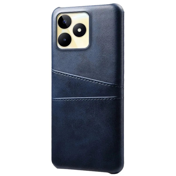 For Realme Narzo N53 4G Cell Phone Case Hard PC Cover with 2 Card Holders