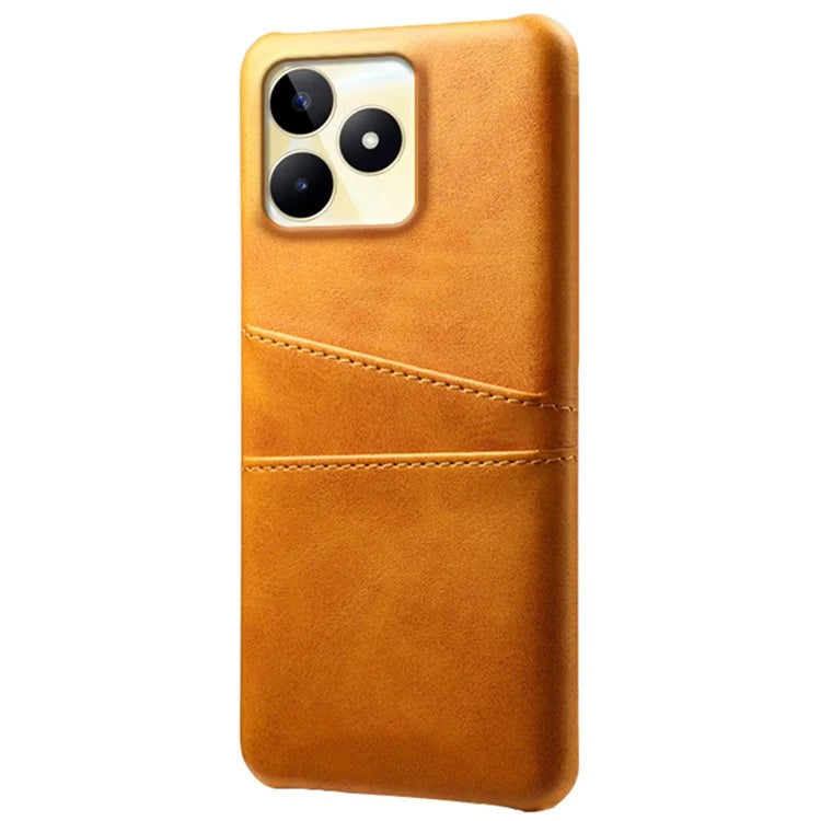For Realme Narzo N53 4G Cell Phone Case Hard PC Cover with 2 Card Holders