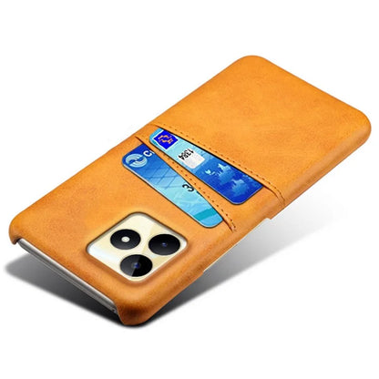 For Realme Narzo N53 4G Cell Phone Case Hard PC Cover with 2 Card Holders