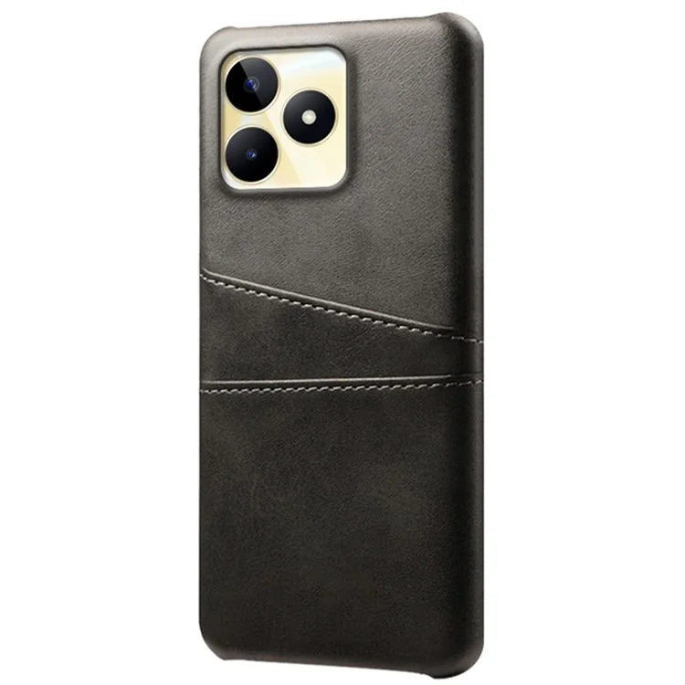 For Realme Narzo N53 4G Cell Phone Case Hard PC Cover with 2 Card Holders