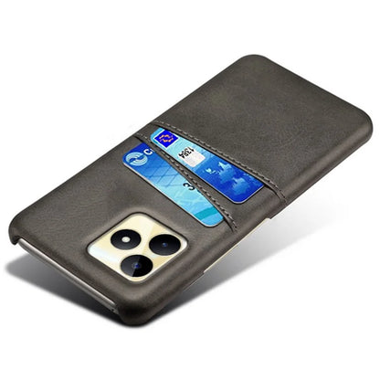 For Realme Narzo N53 4G Cell Phone Case Hard PC Cover with 2 Card Holders