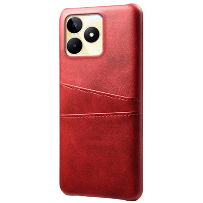 For Realme Narzo N53 4G Cell Phone Case Hard PC Cover with 2 Card Holders