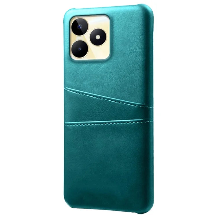For Realme Narzo N53 4G Cell Phone Case Hard PC Cover with 2 Card Holders