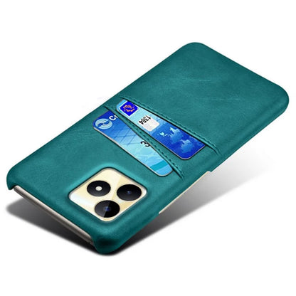 For Realme Narzo N53 4G Cell Phone Case Hard PC Cover with 2 Card Holders