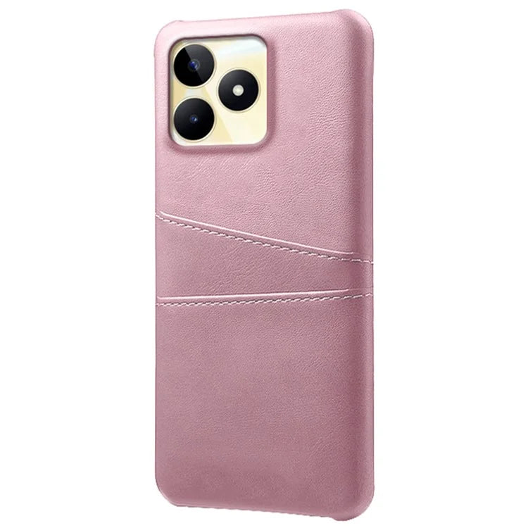 For Realme Narzo N53 4G Cell Phone Case Hard PC Cover with 2 Card Holders