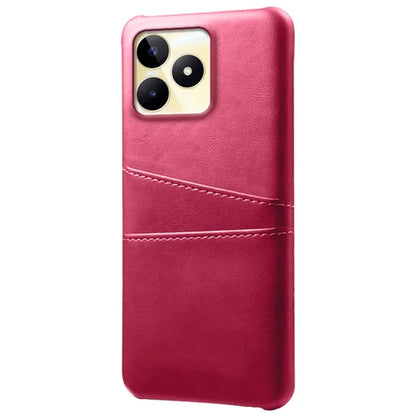 For Realme Narzo N53 4G Cell Phone Case Hard PC Cover with 2 Card Holders